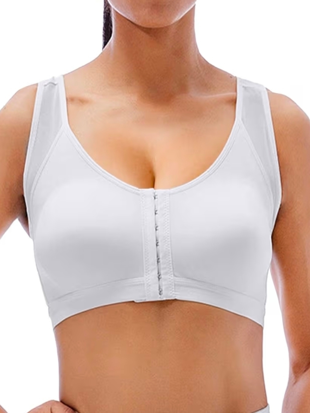 TOSOFT Front Hook And Eye Closure/Straps Leisure Nursing Post Op Bra Size XL